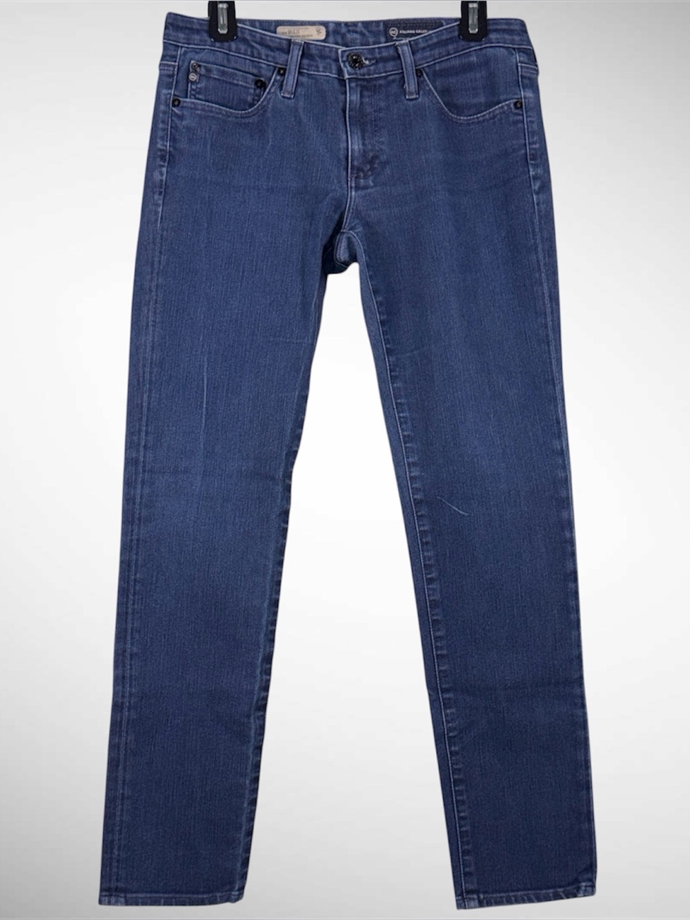 Women’s AG Adriano Goldschmeid The Stilt Cigarette Leg Dark Wash Jeans Size 29